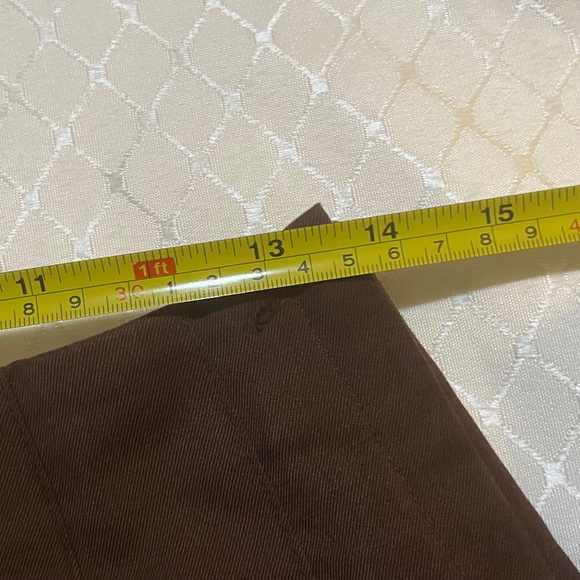 🛍️ 3 for $30 | H&M Divided Brown Pleated Skirt Dark Academia Preppy Y2K School - Picture 3 of 6